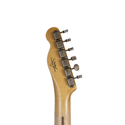 Fender Custom Shop 1951 Nocaster Relic Akçaağaç Klavye Faded Aged Nocaster Blonde Elektro Gitar